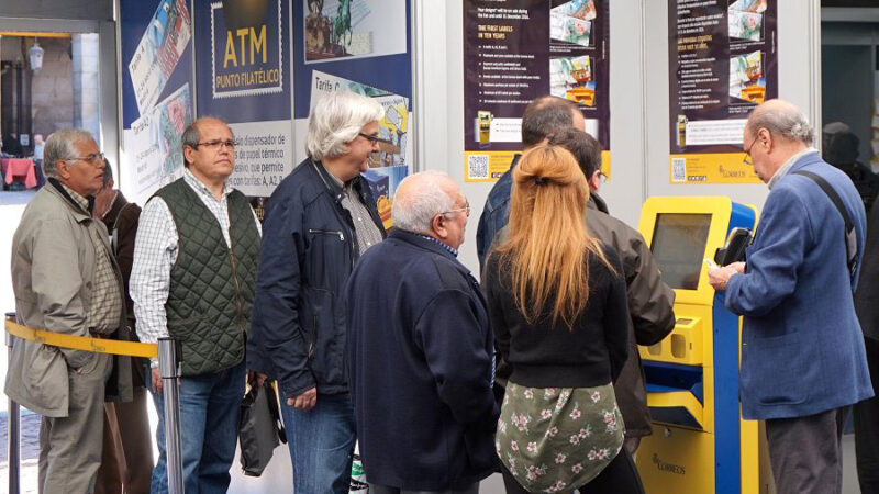 SPAIN. (Video) 2016, the new IAR kiosk at the Madrid Feria Nacional del Sello