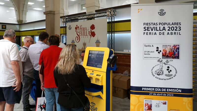 SPAIN. Correos at the 2023 Feria de Abril de Sevilla