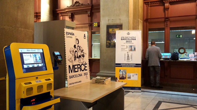 ESPAÑA. Correos en La Mercè 2023 de Barcelona