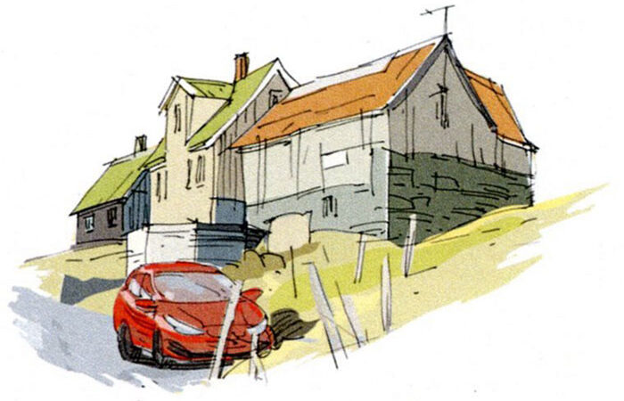 FAROE ISLANDS. 2023, the ‘Villages in Suðuroy’ series