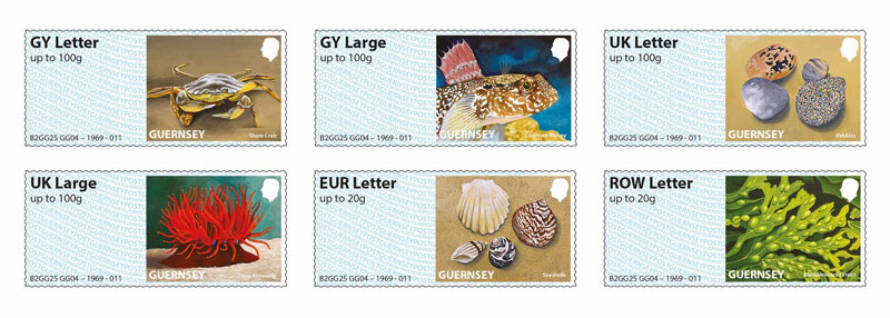 GUERNSEY. 2025, la serie ‘Bailiwick seashore’
